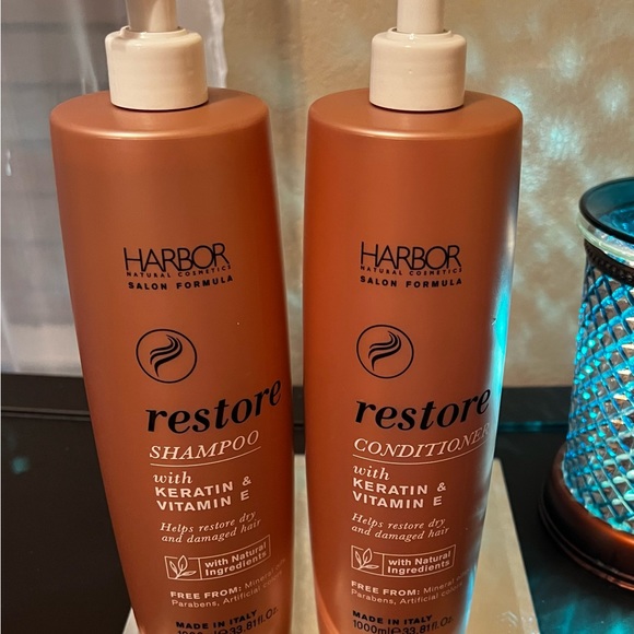 Harbor Natural Cosmetics Hair Restore Shampoo Conditioner By Hnc
